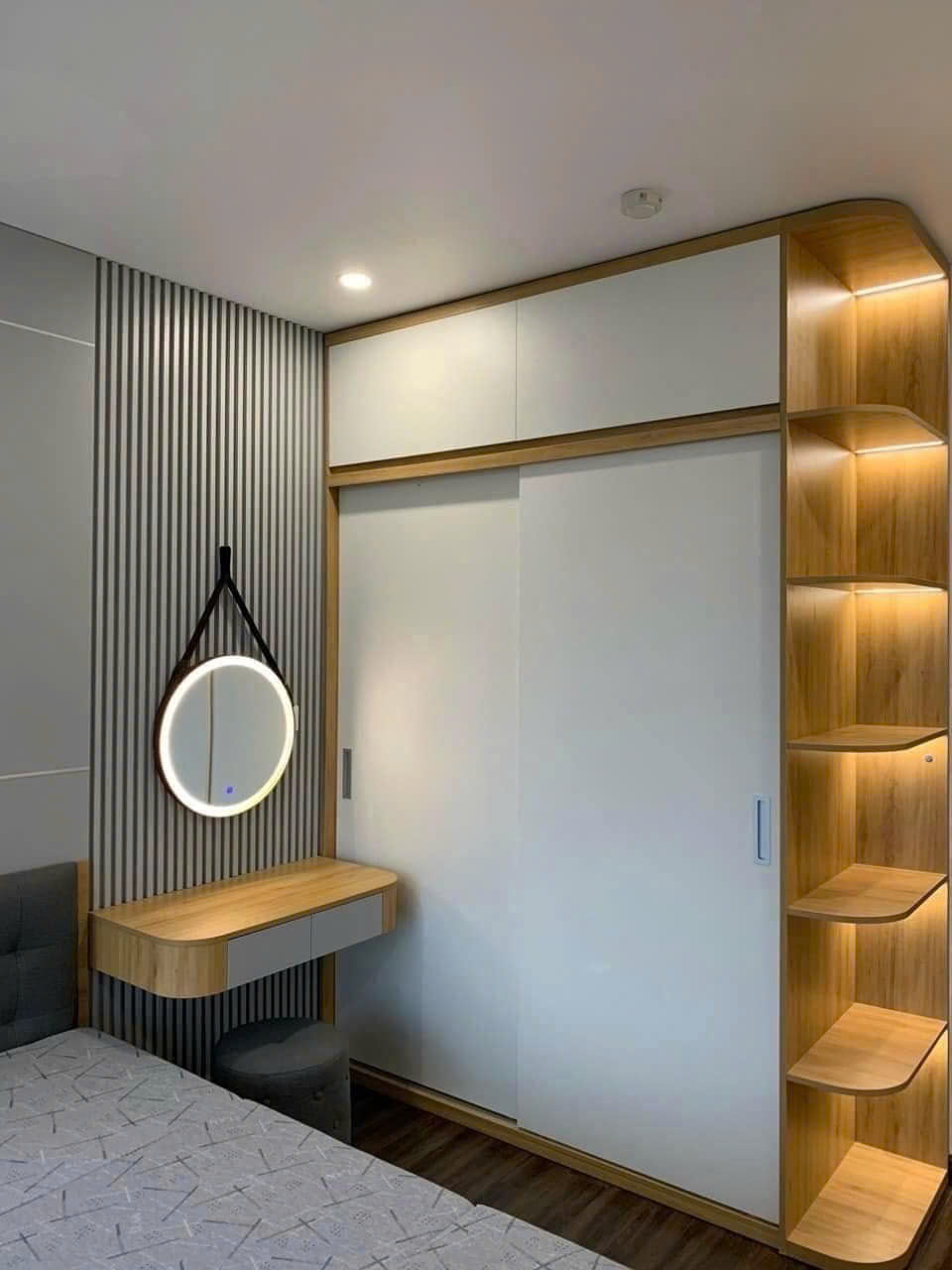 Tủ Quần Áo Gỗ Cao Cấp MDF Đẹp.