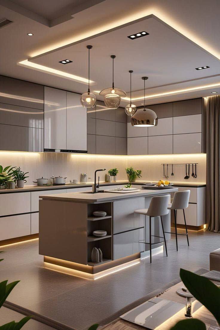 Tủ Bếp Chữ U TBU03